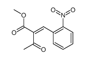2-(2-nitrobenzylidene)-acetoacetic acid methyl ester Structure