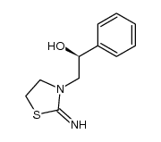 (S)-3-(2'-hydroxy-2'-phenylethyl)-2-thiazolidinimine Structure