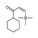 1-cyclohexyl-3-trimethylsilylprop-2-en-1-one Structure