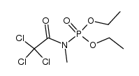 diethyl methyl(2,2,2-trichloroacetyl)phosphoramidate Structure