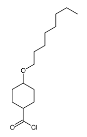 4-octoxycyclohexane-1-carbonyl chloride结构式
