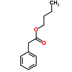 Butyl phenylacetate structure