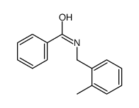 N-[(2-methylphenyl)methyl]benzamide Structure