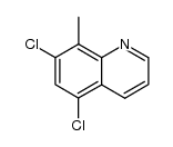 5,7-dichloro-8-methylquinoline Structure