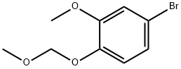 4-Bromo-2-methoxy-1-(methoxymethoxy)benzene Structure