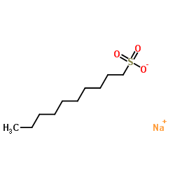 sodium decylsulfonate Structure