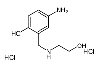 羟乙氨甲基-P-氨基苯酚 HCL结构式