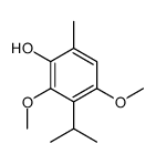 2,4-dimethoxy-6-methyl-3-propan-2-ylphenol Structure