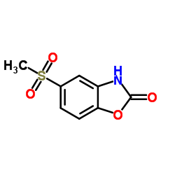 5-(Methylsulfonyl)-1,3-benzoxazol-2(3H)-one structure