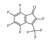 perfluoro(3-methylinden-1-one)结构式