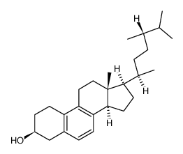19-nor-ergostatrien-(B)-ol-(3β)结构式