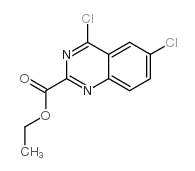 4,6-二氯喹唑啉-2-羧酸乙酯结构式