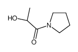 (9CI)-1-[(2R)-2-羟基-1-氧代丙基]-吡咯烷结构式