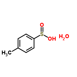 4-Methylbenzenesulfinic acid hydrate (1:1) Structure