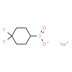 4,4-二氟环己烷亚磺酸钠结构式