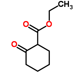 Ethyl 2-oxocyclohexanecarboxylate structure
