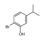 2-bromo-5-propan-2-ylphenol Structure