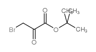 3-溴-2-氧代丙酸叔丁酯结构式