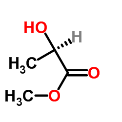 D-乳酸甲酯结构式