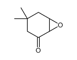 3,3-dimethyl-7-oxabicyclo[4.1.0]heptan-5-one结构式