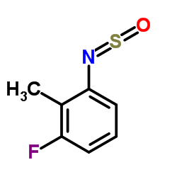 1-Fluoro-2-methyl-3-(sulfinylamino)benzene Structure