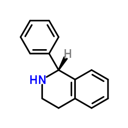 (R)-1-苯基-1,2,3,4-四氢异喹啉结构式