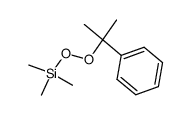 cumylperoxytrimethylsilane Structure