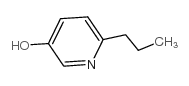 6-n-Propyl-3-pyridinol结构式