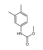 methyl N-(3,4-dimethylphenyl)carbamate结构式