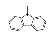 9-methyl-9-fluorenyl carbocation结构式
