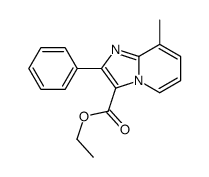 ethyl 8-methyl-2-phenylimidazo[1,2-a]pyridine-3-carboxylate Structure