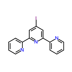 4'-iodo-2,2':6',2''-terpyridine结构式