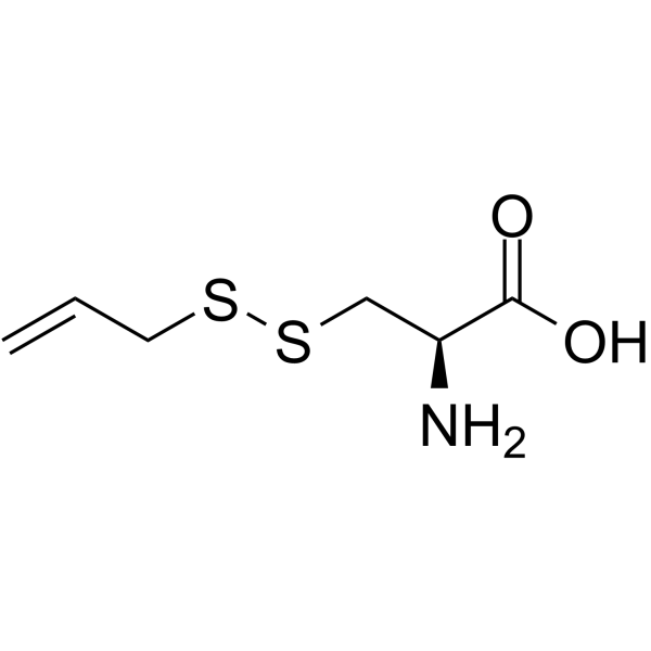 S-Allylmercaptocysteine结构式