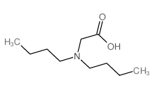 Glycine, N,N-dibutyl- Structure