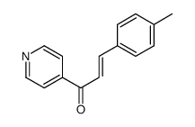 3-(4-methylphenyl)-1-pyridin-4-ylprop-2-en-1-one Structure