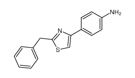4-(2-benzyl-thiazol-4-yl)-aniline Structure