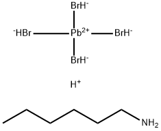Hexylammonium Lead Bromide Structure
