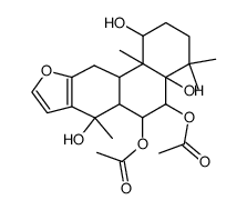 δ-Caesalpin-Diacetat Structure