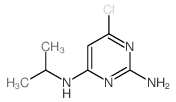 2,4-pyrimidinediamine, 6-chloro-N~4~-(1-methylethyl)-结构式