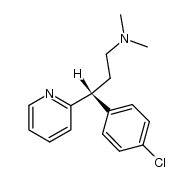 R-Chlorpheniramine结构式