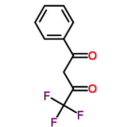 苯甲酰三氟丙酮结构式