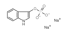 3-吲羟磷酸二钠盐结构式
