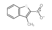 3-methyl-2-nitro-benzothiophene结构式