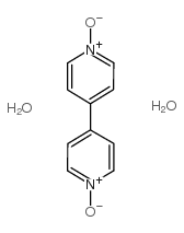 [4,4'-联吡啶]1,1'-二氧化物 x水合物结构式