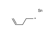 trimethyl(pent-4-enyl)stannane Structure