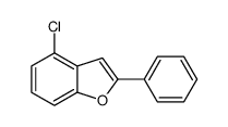 4-氯-2-苯基苯并呋喃结构式