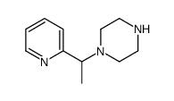 Piperazine, 1-[1-(2-pyridinyl)ethyl]- (9CI) Structure