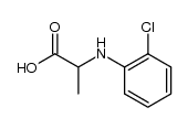 N-(2-chloro-phenyl)-alanine Structure