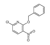 2-(Benzyloxy)-6-chloro-3-nitropyridine结构式