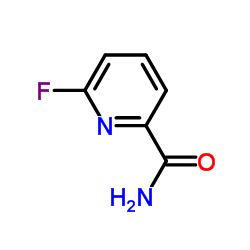 6-Fluoro-2-pyridinecarboxamide structure
